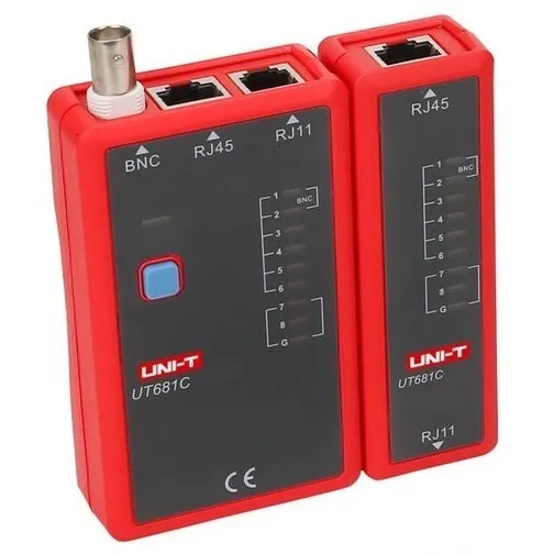 Probador De Cables Bnc Rj11 Rj45 Uni-t Ut681c Stratta Hnos