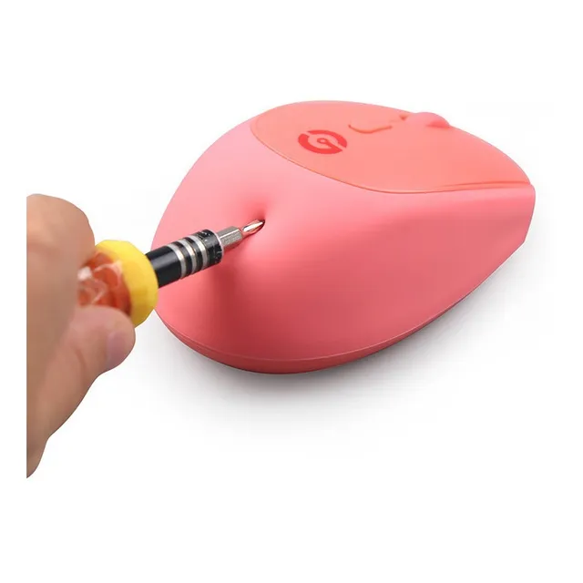 Mouse Getttech Óptico Gac-24407g, Inalámbrico, Usb, 1600dpi, Rojo, GAC-24405R