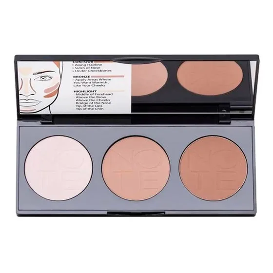 Paleta De Maquillaje Note Vegana Perfect Contouring Powder