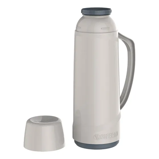 Termo Soprano Cristal 1 Litro Gris
