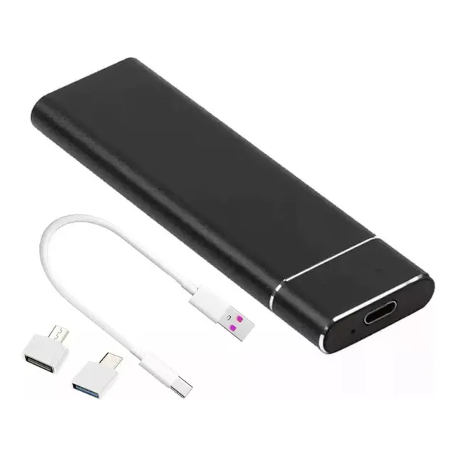 Mini Disco Duro Externo Portátil De Estado Sólido De 4 Tb Ss