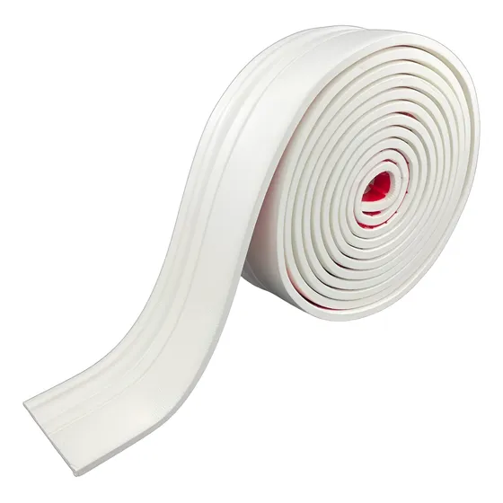 Zócalo Moldura Guarda 3d Adh. Revestimiento Pared Blanco 5mt