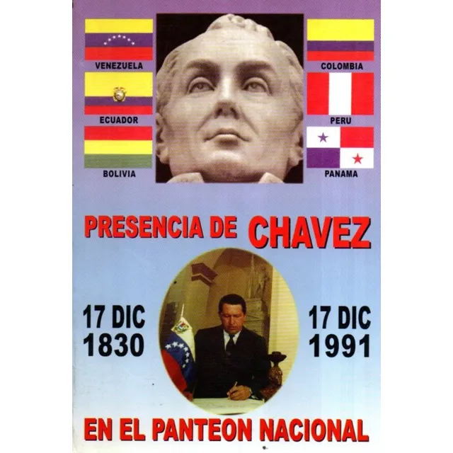 Chavez Discurso En El Panteon Nacional 2000 Firmado