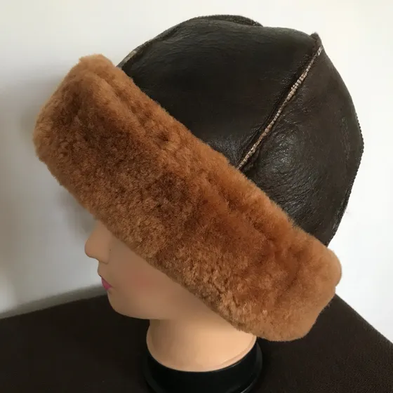 Gorro Artesanal En Corderito Para Adultos Otoño/invierno