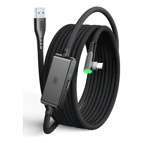Cabo Vr Link Para Oculus Quest 2/pro, Usb 3.0 Tipo A A C Ca