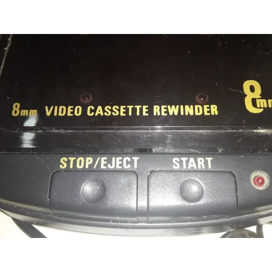 Rebobinador De Cintas De Video 8 Mm Como Nuevo!