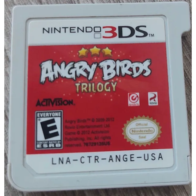 Juego Nintendo 3ds Angry Birds (original, Usado)