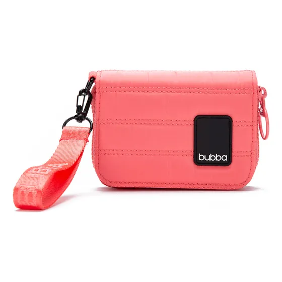 Billetera Bubba Essentials Billeteras Con Diseño Liso Color Rosa De Cuero Sintético