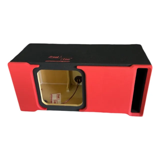 Cajón Para Woofer L7 12 Kicker, Break Line Mdf Porteado