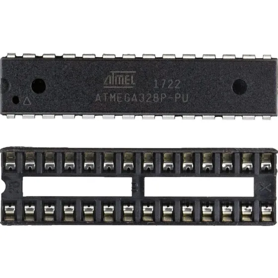Risingsaplings Atmega328p-pu Cargador Arranque Uno R3 Ic 1