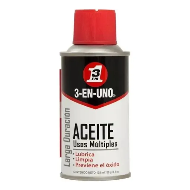 Aceite 3-en-uno Multiusos Aerosol 135ml - 110g - 4.5oz