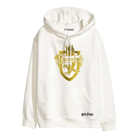 Buzo Capota Ravenclaw Hogwarts Harry Potter Hoodie Mujer Reg