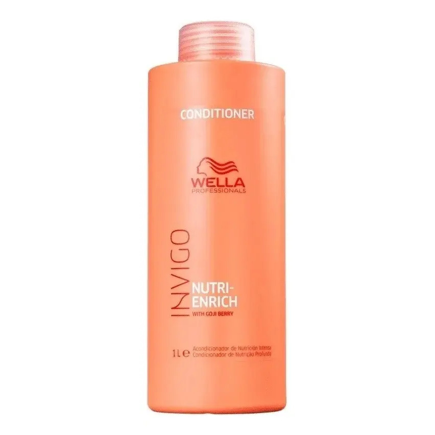 Condicionador Wella Invigo Nutri-Enrich para Cabelos Secos e Tratados 1 Litro Condicionador Wella Invigo Nutri-Enrich para Cabelos Secos e Tratados 1 Litro