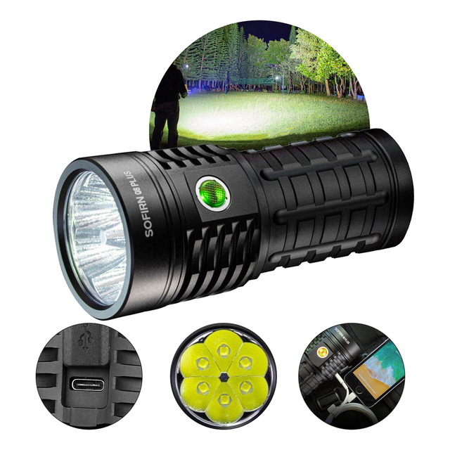 Lanterna Led Superpotente Sofirn Q8 Plus 16000lm Anduril 2.0 Lanterna Led Superpotente Sofirn Q8 Plus 16000lm Anduril 2.0