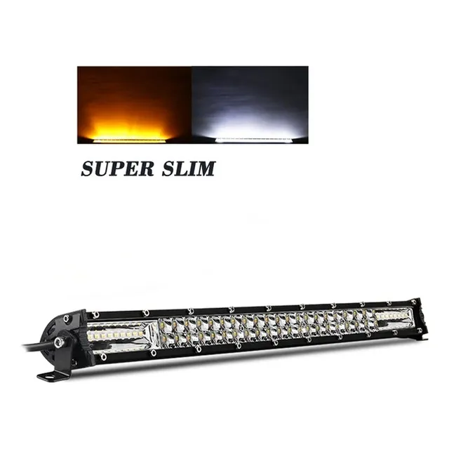 Barra Slim Led  Doble Linea 20 Pulgadas Dual Color