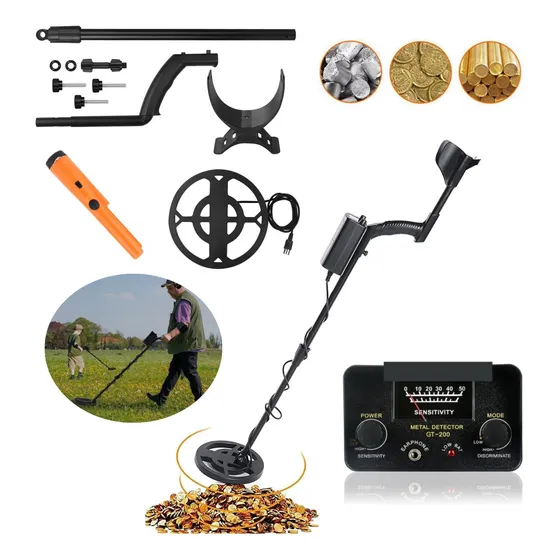 Detectores De Metales Detector De Oro Para Búsqueda Tesoro