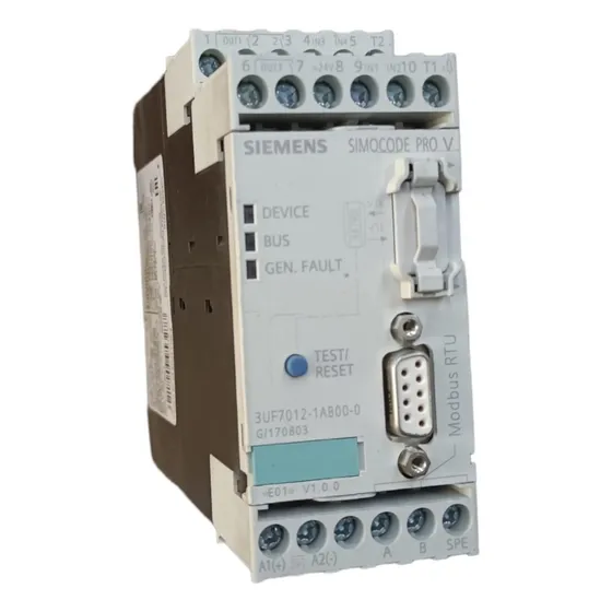 Unidad Base Simocode Pro V Mr Siemens 3uf7012-1ab00-0 24 Vdc
