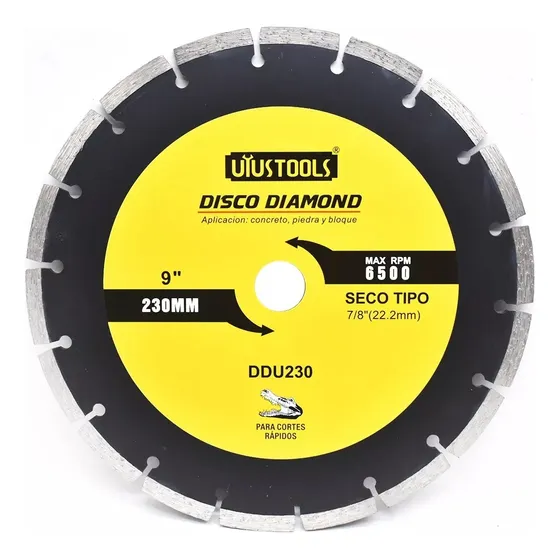 Disco Diamantado 9 Uyustools Ddu230 Barril
