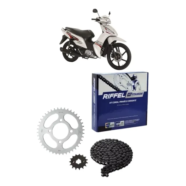 Kit Relação Transmissão Shineray Xy-phoenix, Jet 50cc