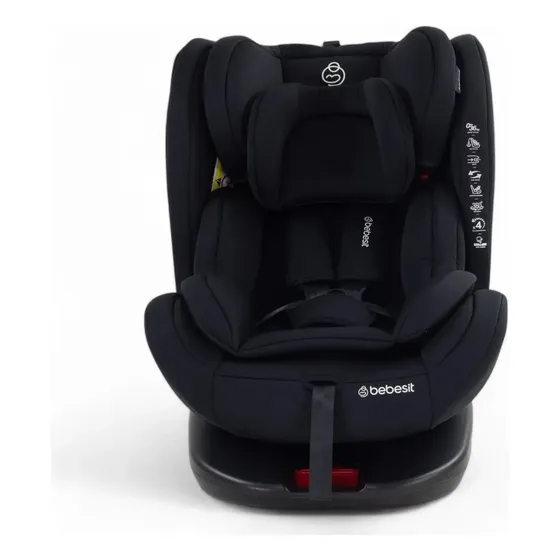 Butaca De Auto Saturn Giro 360º 0 A 36 Kg Isofix Bebesit Color Negro Color | Cuotas sin interés