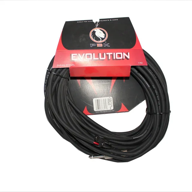 Cable Evolution Plug A Banana 15 Mts. Cal. 18, E18pb-15