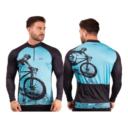 Camisa Ciclismo Roupa Ciclismo Ciclista Manga Longa Grande