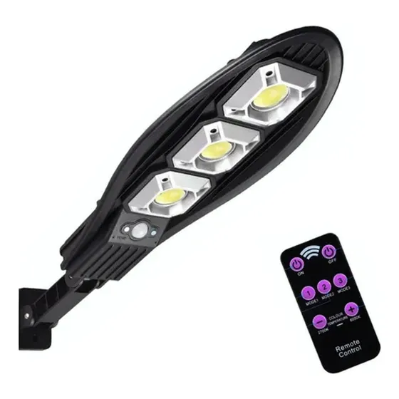 Refletor Led Solar 500w Iluminação Sustentável E Inteligente