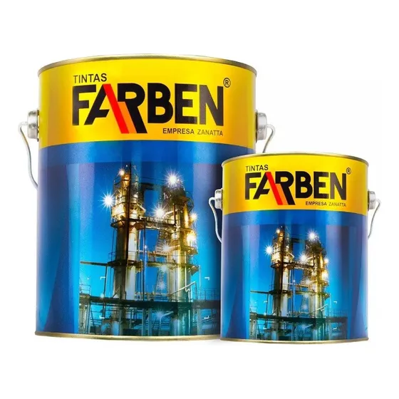 Esmalte Negro Mate Farben 3.6l