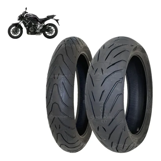 Pneu Cb 500f 500x Cbr 500r Pirelli Angel St 120/70 + 160