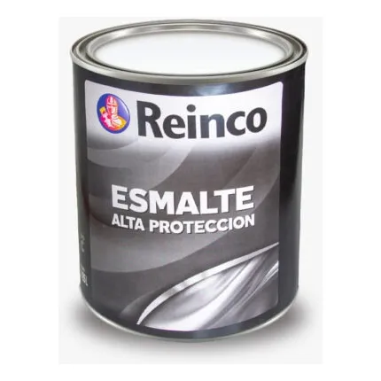 Esmalte Negro Mate Alta Protección Reinco