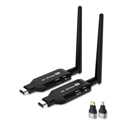 J-tech Digital 1x2 Wireless Hdmi Extender 200 Dual Anten