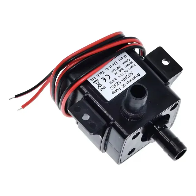 Bomba De Agua Sumergible 12vdc 240l/h Bombeo 3 Metros Altura