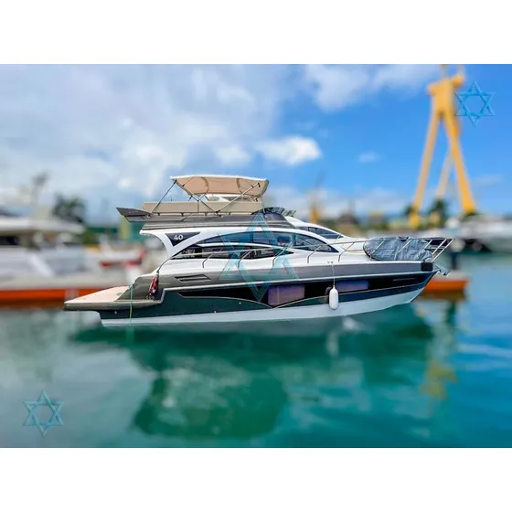 Lancha Real 40 Fly Iate Barco N Azimut Ferretti Phantom Nhd