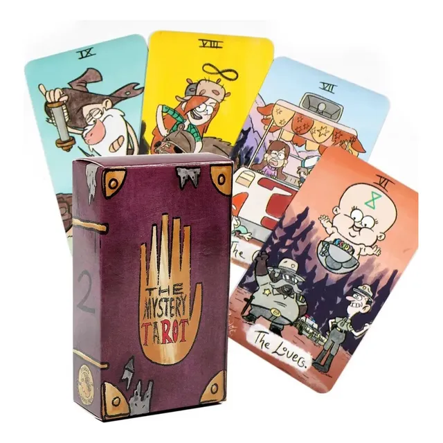 Cartas De Tarot Gravity Falls 78 Cartas Baraja Adivinación