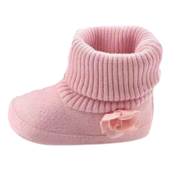 Botas Para Bebé Niña Suela Suave