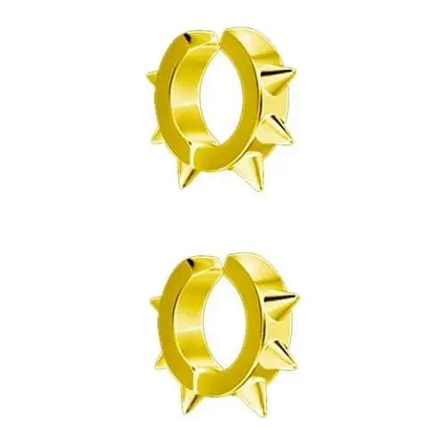 Simulador Piercing Para Oreja Punk Picos 2 Pzas
