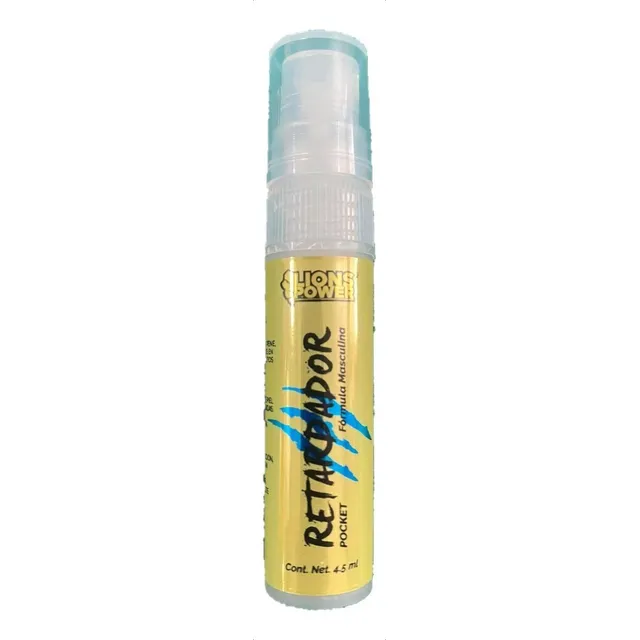 Retardador Masculino Spray 4.5ml Lions Power Con Lidocaina Sabor Sin sabor