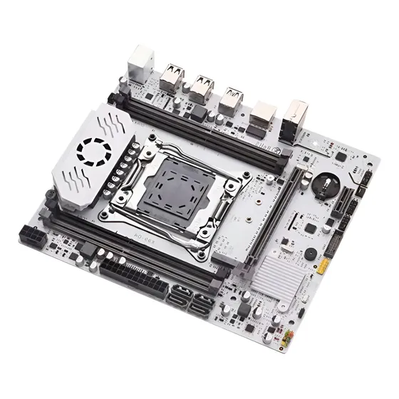 Qiyida X99 D4 M-atx Branca Com M.2 Nvme E Lga2011-3