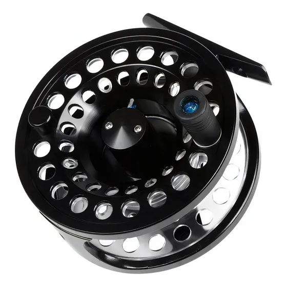 Reel Pesca Fly Mosca Kunnan Avalom 7/8 3 Carreteles C Funda Color Negro Lado de la manija Derecho/Izquierdo