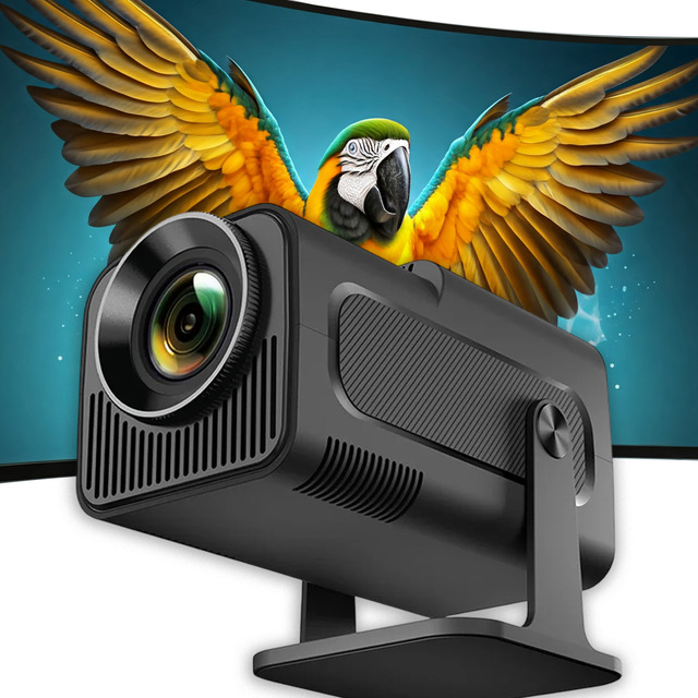 Projetor Portátil Full Hd Wi-fi Hy320 Bluetooth 4k Hdmi Usb Mini Projeto4 Maxnova Preto