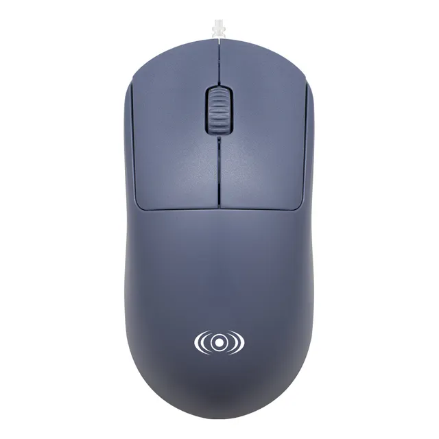 Mouse Alámbrico Ergonómico Movimiento Estable Pc Laptop