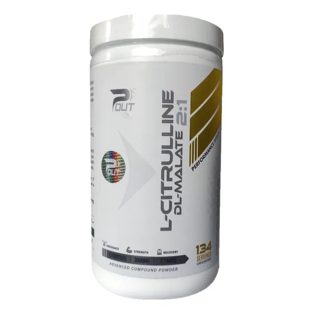 Citrulina Malato 2:1 Pura Americana P-out 400g Sabor Sin sabor