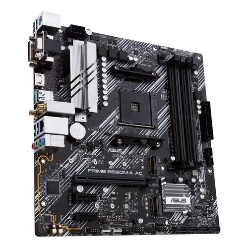 Tarjeta Madre Asus Prime B550m-a Ac Amd S-am4 Micro Atx Ddr4
