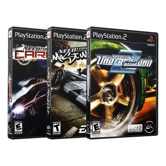 Coleção Repro Need For Speed - Ps2 Mídia Física