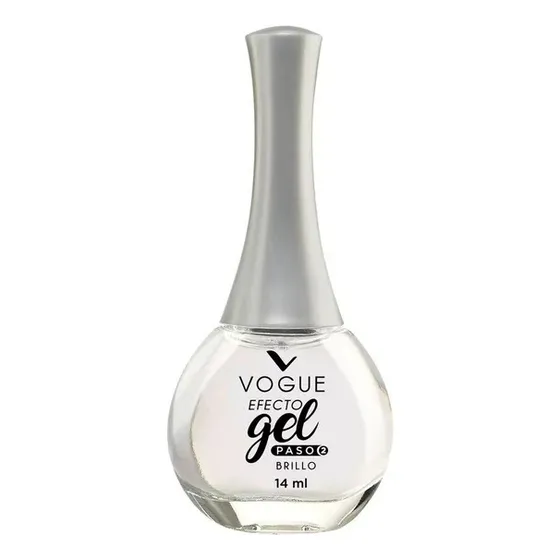 Esmalte De Uñas Vogue Efecto Gel Brillo Diamante