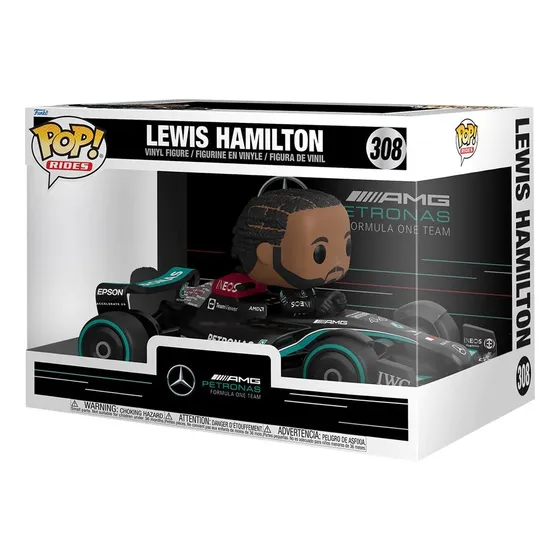 Funko Pop! Piloto: F1 Mercedes Benz - Lewis Hamilton #308