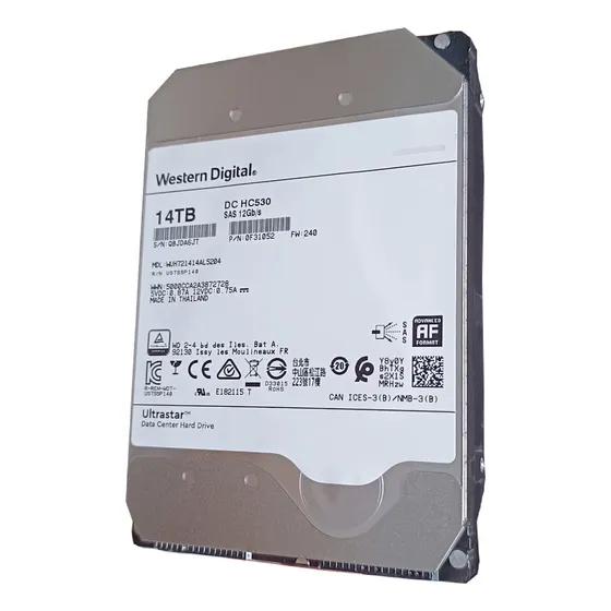 Hdd Servidor Western Digital 14tb Sas 12gb/s 7200rpm 0f31052
