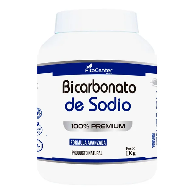 Suplementos Bicarbonato De Sodio Fitocenter Natural 1 Kg