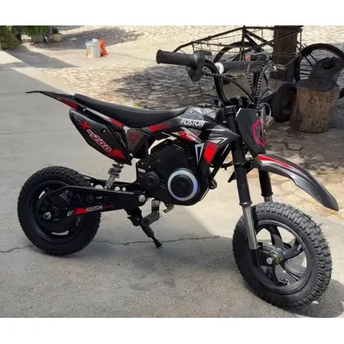 Mini Moto Cross Infantil MBX DB715 49cc Cor Vermelha 2 Tempos