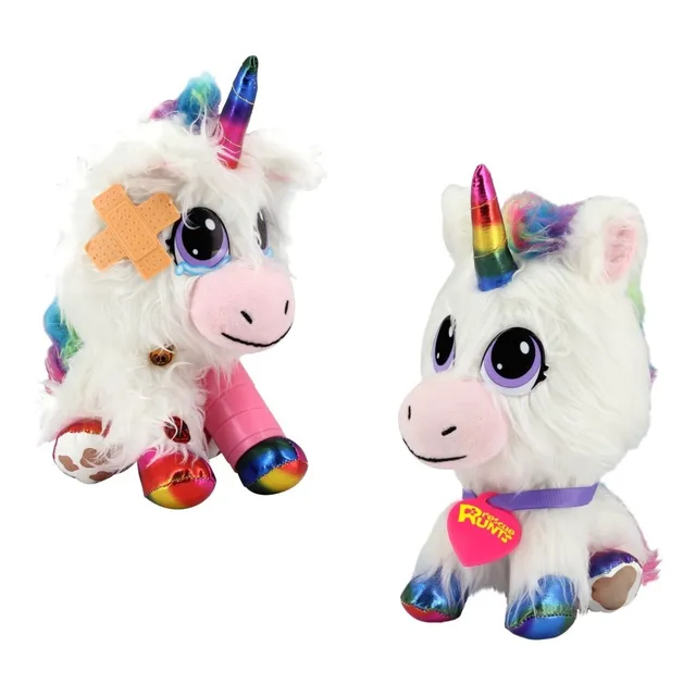 Peluche Rescue Runts Original Unicorn Unicornio Blanco